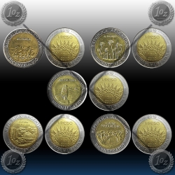 ARGENTINA 5 x 1 Peso 2010